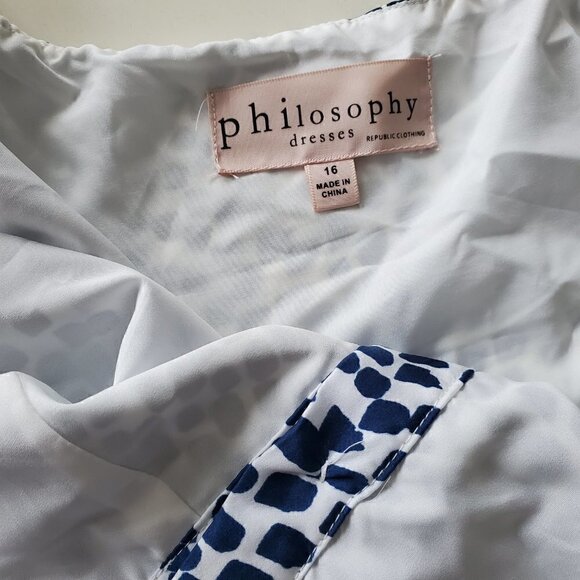 PHILOSOPHY MULTI COLOR MAXI SIZE 16 - Picture 9 of 10